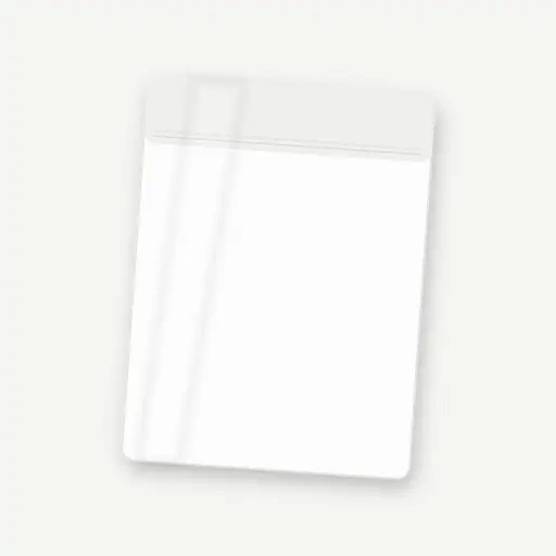 Fundas de envío 9×12" Blanco Plata — Paquete de 50