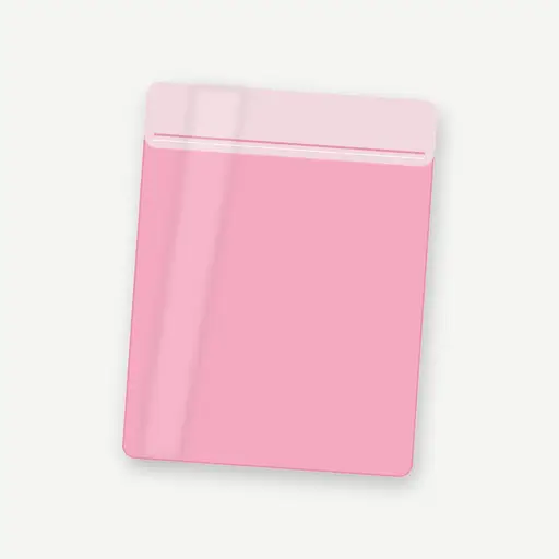 Fundas de envío 10×13" Rosadas — Paquete de 100