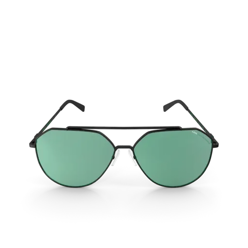Gafas de sol verdes y negras